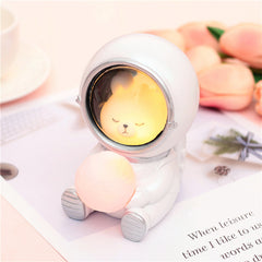 Creative Guardian Star Night Light with Resin Decor