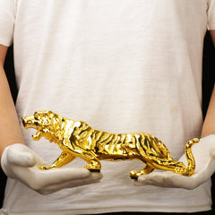Resin Tiger Figurine for Feng Shui Home Decor