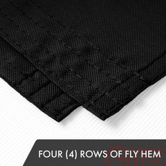G128 Pirate Jolly Roger Swords Flag  20x30 In  ToughWeave Series Embroidered 300D Polyester  Novelty Flag, Embroidered Design, Indoor/Outdoor, Brass Grommets