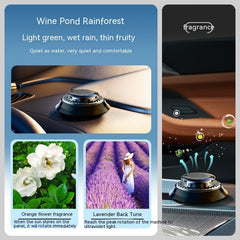 Electromagnetic Solar Vehicle Aromatherapy De-icer
