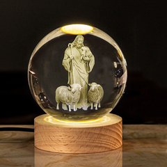 Luminous Crystal Office Display