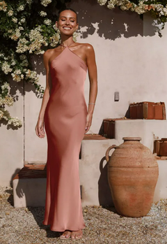 Slim-fit Sleeveless Backless Temperament Dress