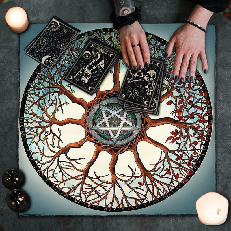 Geometric Tarot Tablecloth