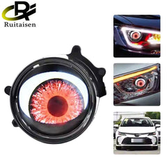3-Inch LED Demon Eye Headlight for Car Motorcycle 12V 15W