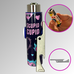 FLKR LYTR® Fidget Spinner Lighter Case "Stupid Cupid" for Clipper Lighter® Case - $11.99