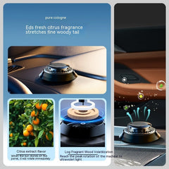 Electromagnetic Solar Vehicle Aromatherapy De-icer