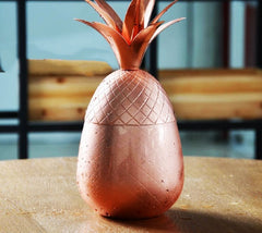 Moscow Mule Pineapple Cocktail Mug with Lid