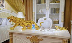 Resin Tiger Figurine for Feng Shui Home Decor