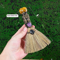 Crystal Love Enchanted Broom