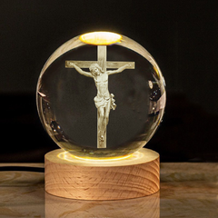 Luminous Crystal Office Display