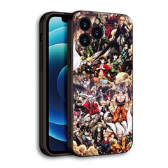ZWZYZF for iPhone 15 Pro Max Case Anime DesignPrinted with Various Comic Book Pattern Design Soft Silicone with Shockproof Protective Cover (02-Anime-Classic Characters-Heroes)