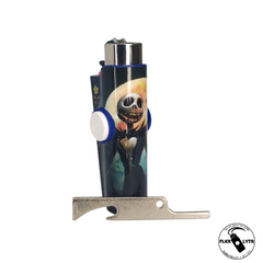 FLKR LYTR® Christmas Edition Jay Skelly Clipper Lighter® Case fidget spinner lighter case - $12.95