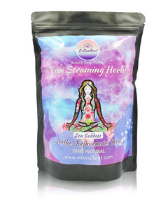 ExSoullent V Steam Herbs - 100% Natural Vaginal Steam 10 Yoni Herbs Zen Goddess Blend with Filter Bags | Soothe. Rejuvenate. Heal (4-8 Steams)