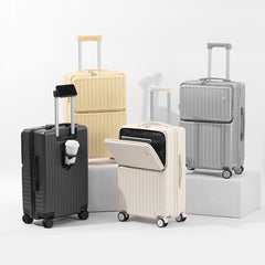 Front Fastening Multi-Functional Luggage for Women