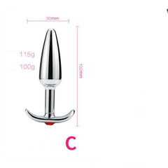 Metal Anal Toy Set for Adult Pleasure and Exploration