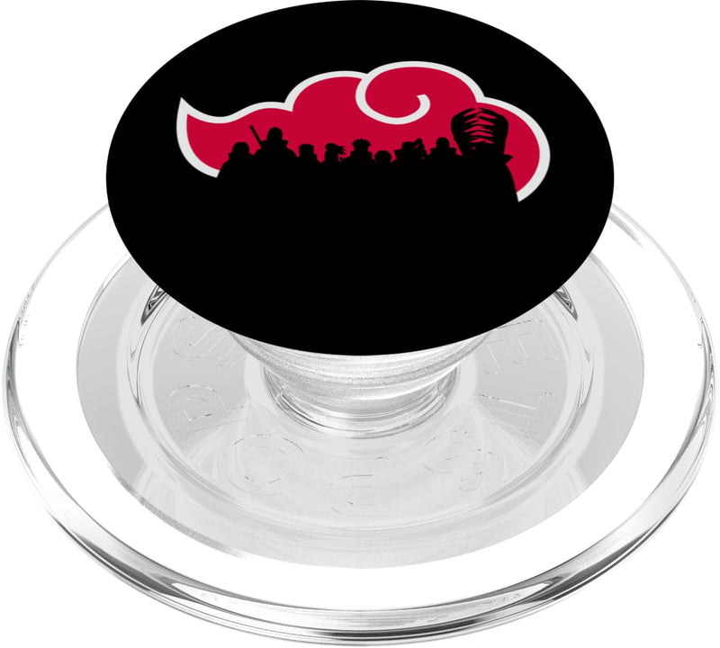 Ripple Junction x Naruto Shippuden Akatsuki Silhouette Anime PopSockets PopGrip for MagSafe