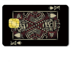 Credit Card Relief Texture Sticker Film