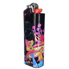 FLKR LYTR® Build Your Own Multi-Pack Fidget Spinner Lighter Case for Bic® | High Alien, So High, Tiny Mushroom Forest, Trippy, Large Mushroom