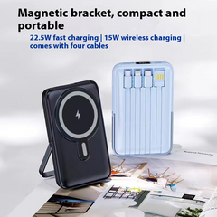 Magnetic Wireless Power Bank with Fast Charging