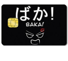 Credit Card Relief Texture Sticker Film