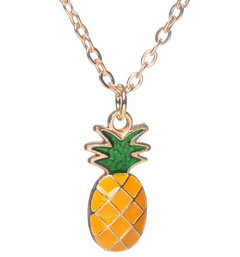 Stylish Pineapple Necklace - Cute and Simple Design