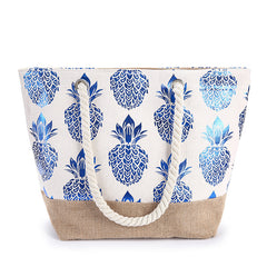 Pineapple Print Eco-Friendly Shopping Bag