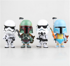 Chibi Star Wars Bounty Hunter Figurine from Maple City