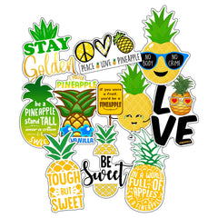 EXTRA LARGE Pineapple Stickers Pineapple Gifts For Women Men Teen Girls - Pineapple Stuff For Teen Girls Boys Adults - Laptop Stickers Decals For Mugs Window Decal For Car Water Bottles