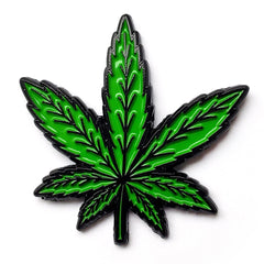 Weed Leaf Fridge Magnet