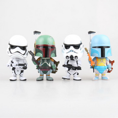 Chibi Star Wars Bounty Hunter Figurine from Maple City