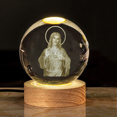 Luminous Crystal Office Display