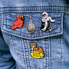 Vampire Bunny Pin