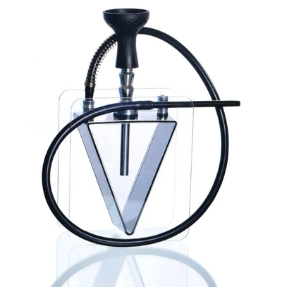 Acrylic Triangle Pot Hookah Set