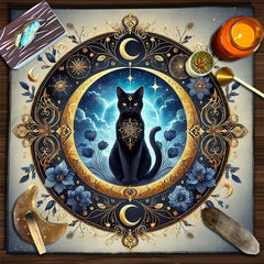 Geometric Tarot Tablecloth