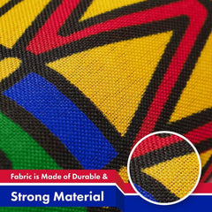 G128 Haiti Haitian Flag  3x5 Ft  Printed 150D Polyester  Indoor/Outdoor, Vibrant Colors, Brass Grommets, Quality Polyester, Much Thicker More Durable Than 100D 75D Polyester