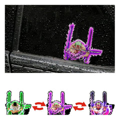 HECOO 3D Anime Dynamic Waterproof Car Stickers 5.55" x 5" Illusion Flip Image Japanese Manga Motion Sticker for Car Computer Laptop Skateboard Wall Decor Cool Stickers Anime Gifts for Kids